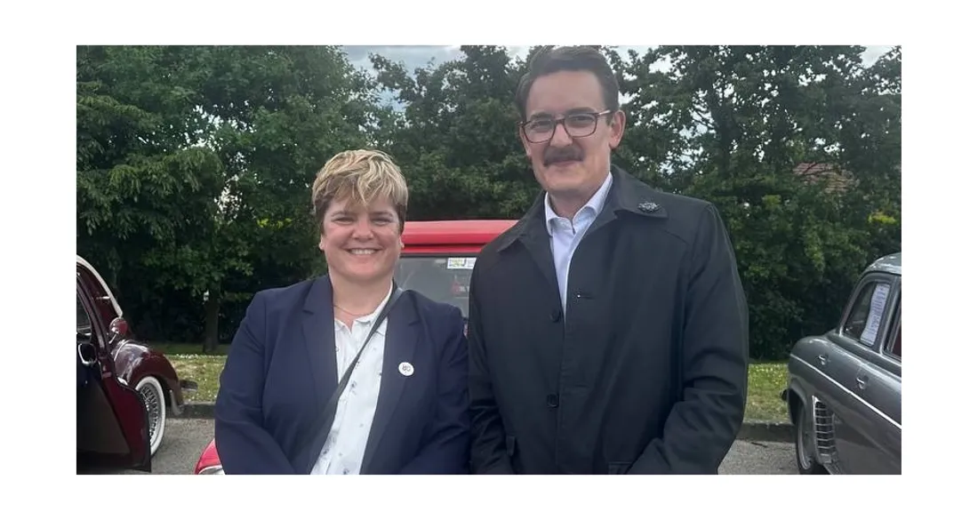 Nathalie Moine et Anthony Gratacos