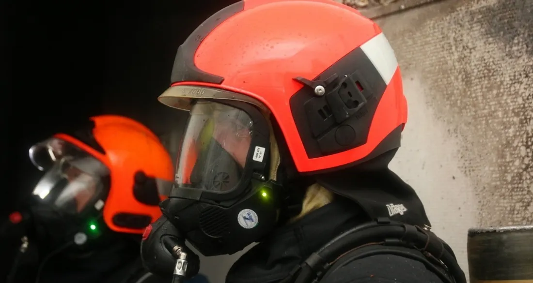 Pompiers en intervention