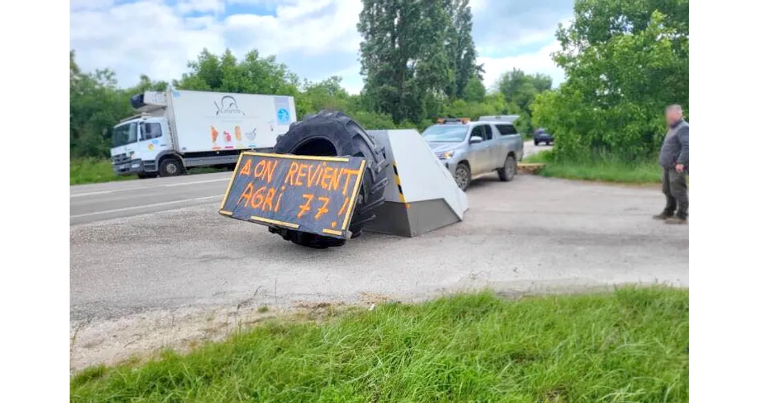 Mouvement des agriculteurs de Seine-et-Marne (mai 2025)