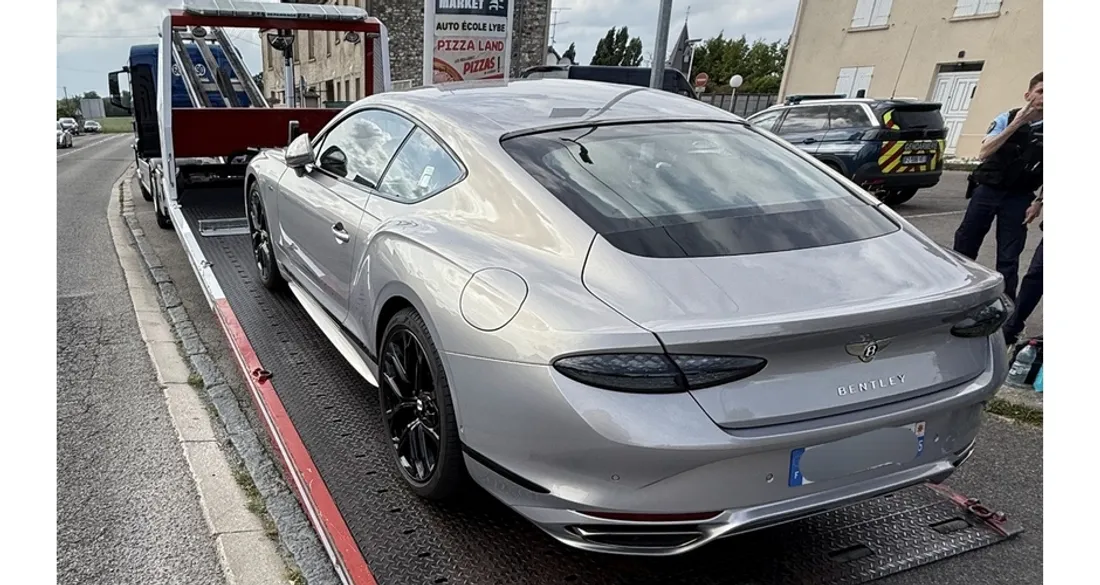 Véhicule confisqué