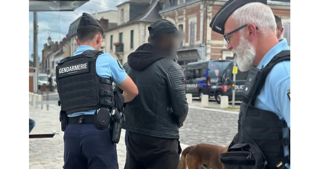 Intervention de gendarmes à Méru