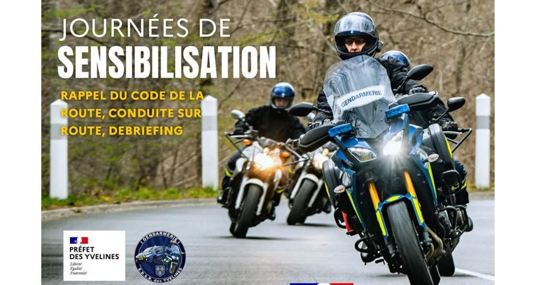 Journées de sensibilisation pour motards