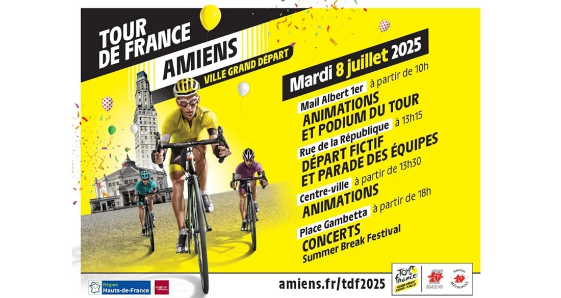 Tour de France à Amiens