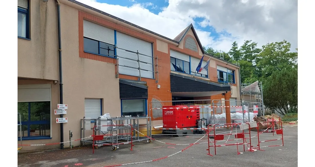 Travaux au collège Michel Chasles d'Épernon