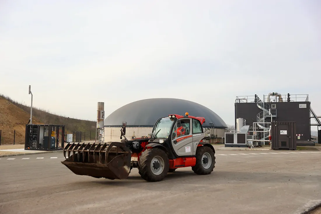 Méthaniseur de Thoiry Bioénergie