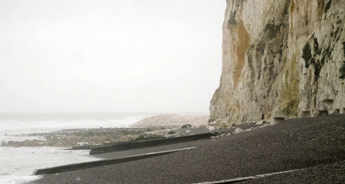 Eboulement de falaise