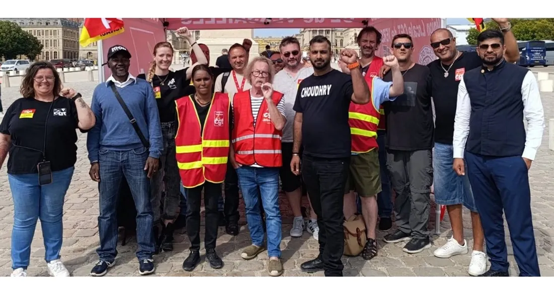 Salariés du restaurant Ore-Ducasse de Versailles