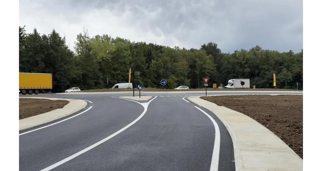 Rond-point à Jouy-le-Châtel