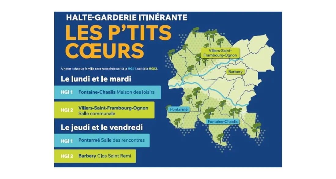 Garderie itinérante "Les P'tits coeurs"