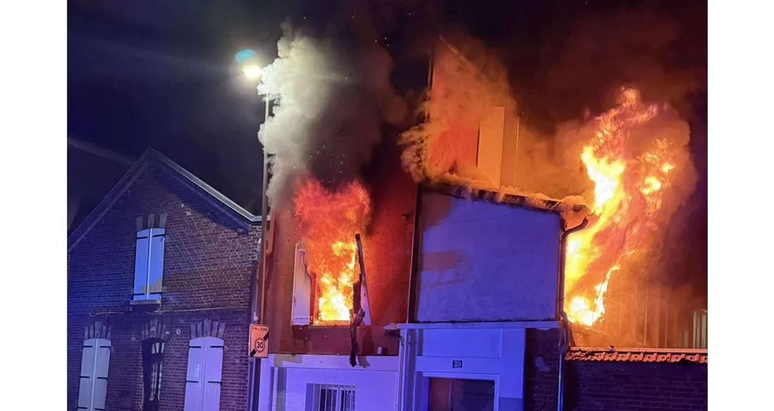 Incendie à Beauvais