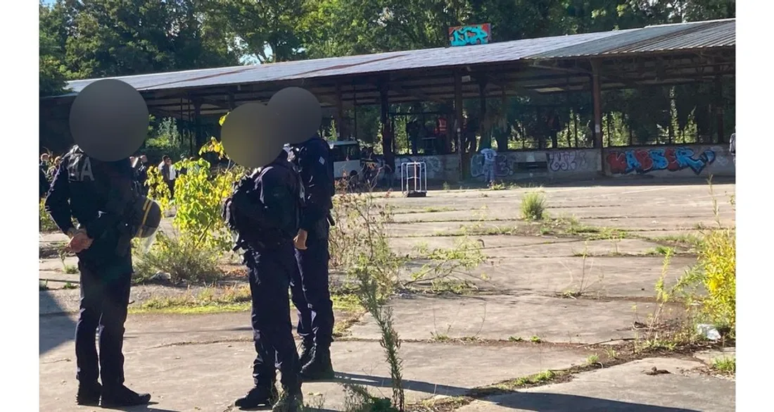 Évacuation de migrants à l'ancienne Sotrapoise de Beauvais