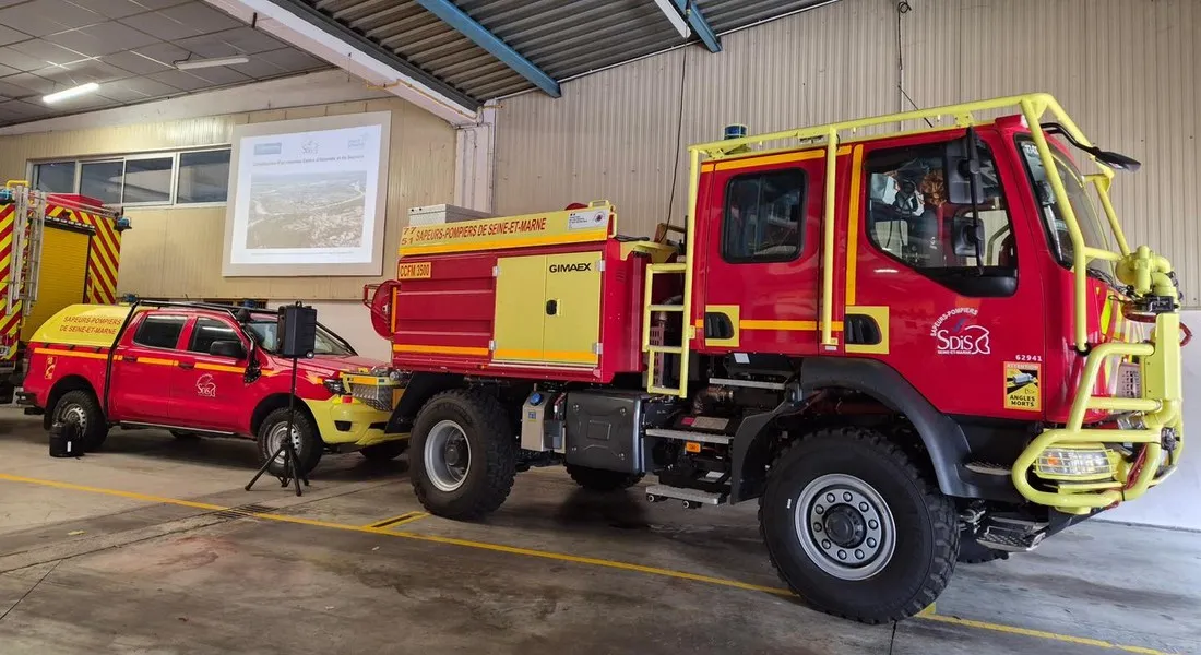 Véhicules de pompiers à Montereau-Fault-Yonne