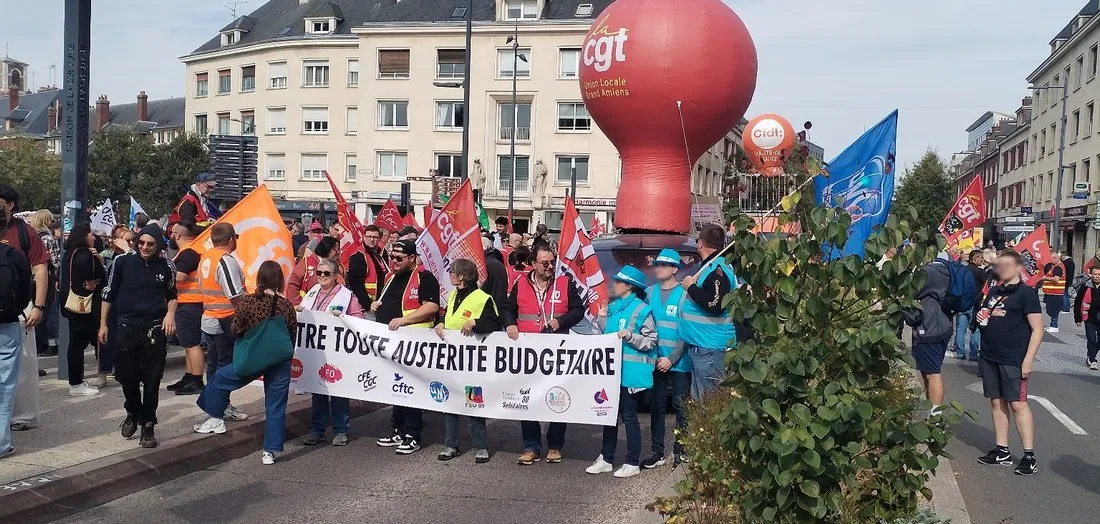 Manifestation à Amiens le 02/10/2025