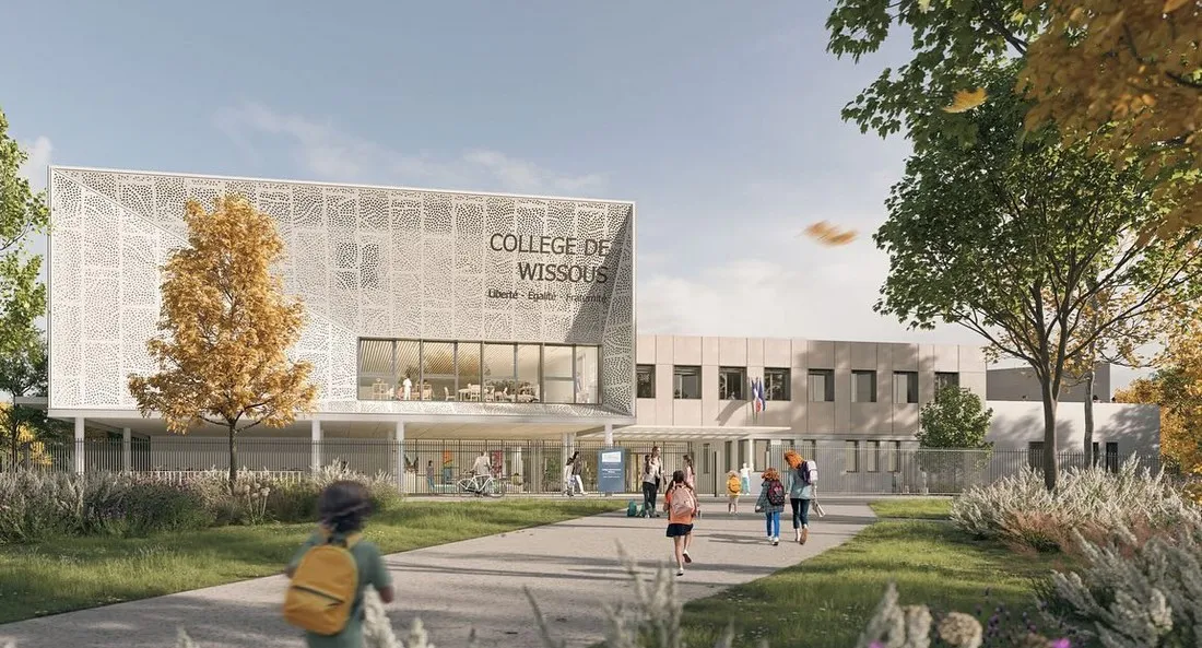 Futur collège Julie-Victoire Daubié de Wissous