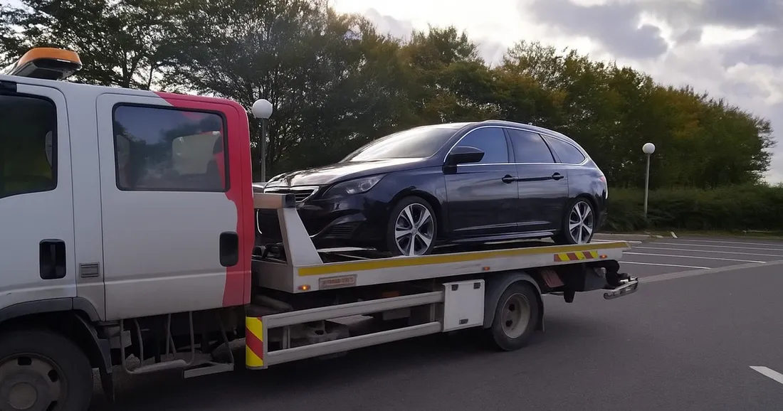 Voiture confisquée par les gendarmes de la Somme