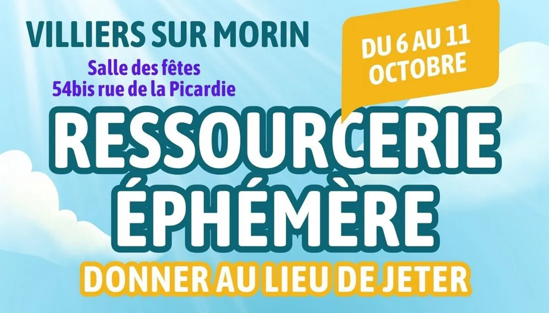 Ressourcerie éphémère