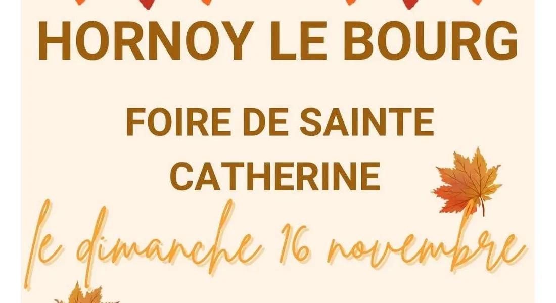 Foire de la Sainte-Catherine à Hornoy-le-Bourg