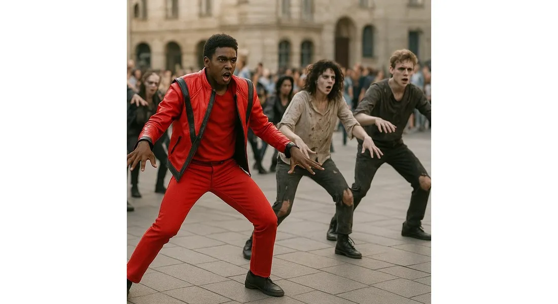 Chorégraphie sur Thriller à Amiens