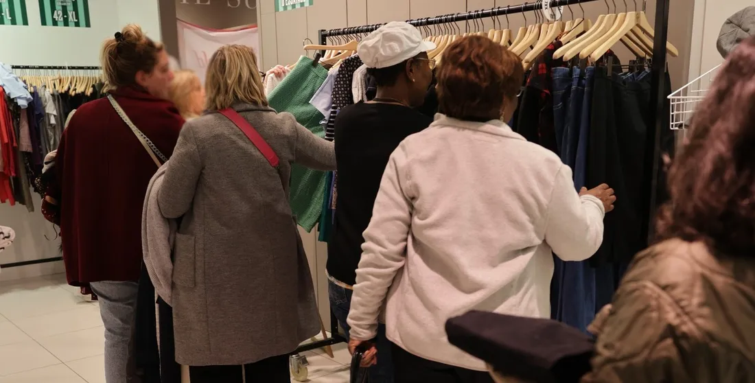 Dressing collectif à Carré Sénart