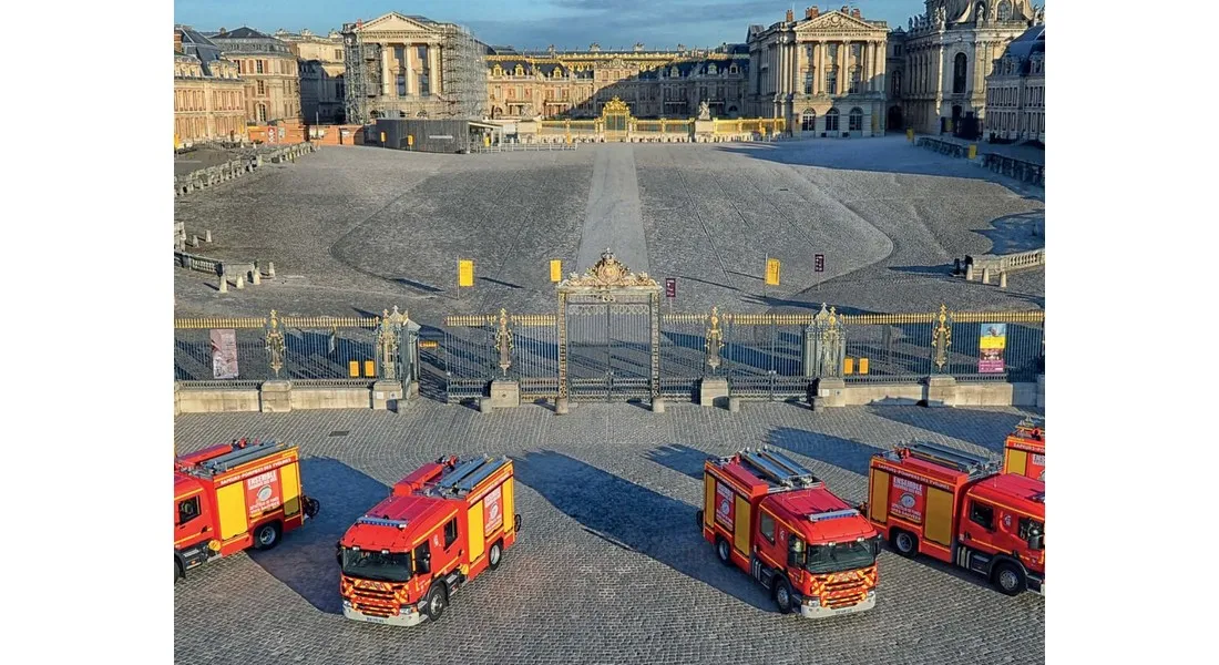 Pompiers à Versailles