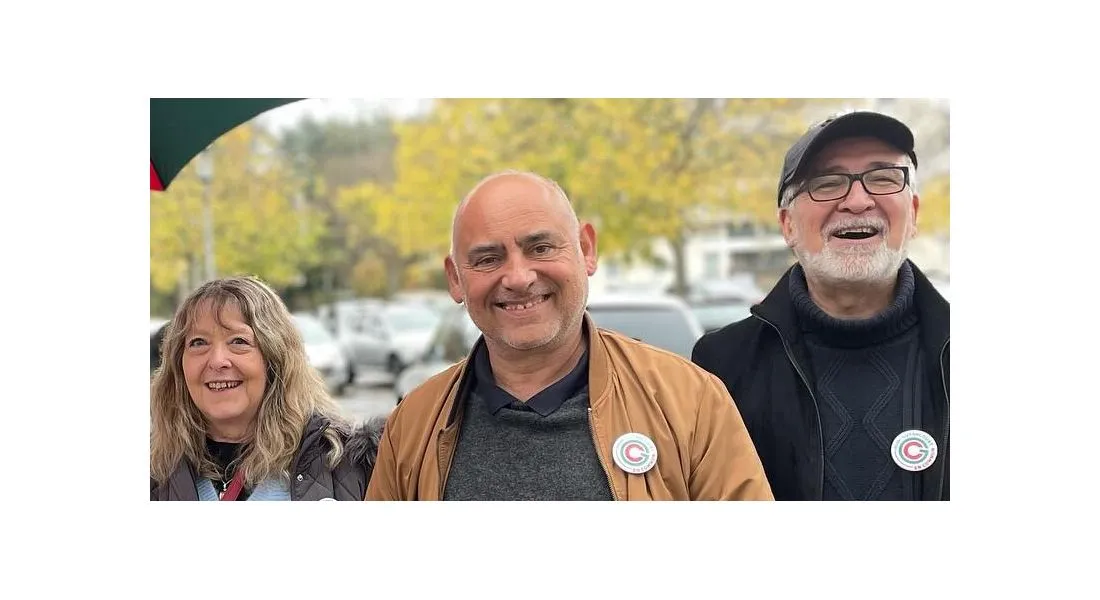 François Morton en campagne