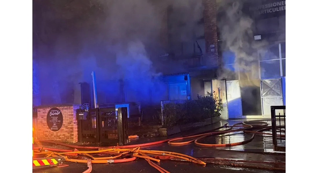 Incendie à La Fourchette de la Goële