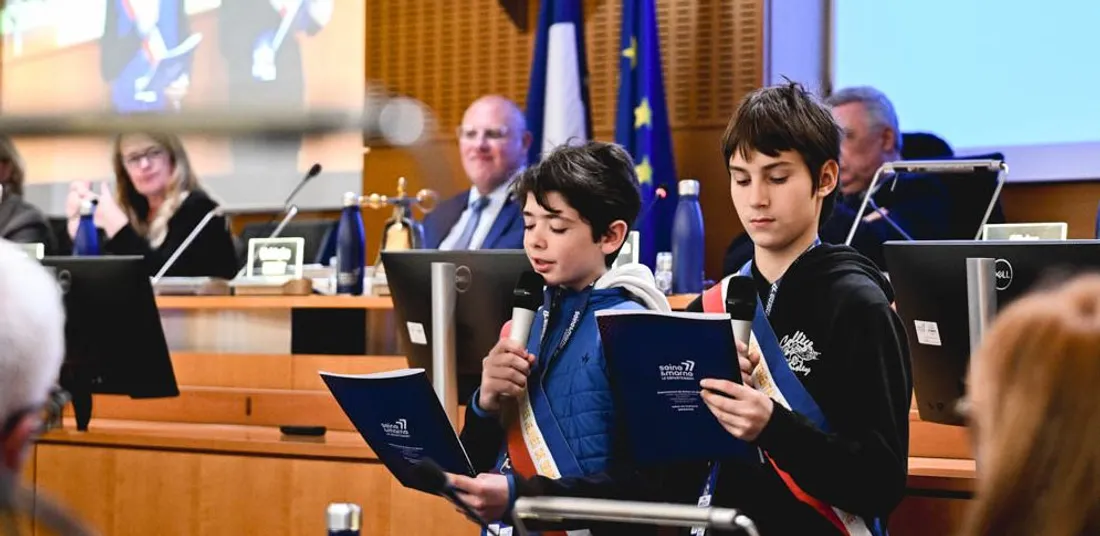 Membres du conseil départemental des jeunes 