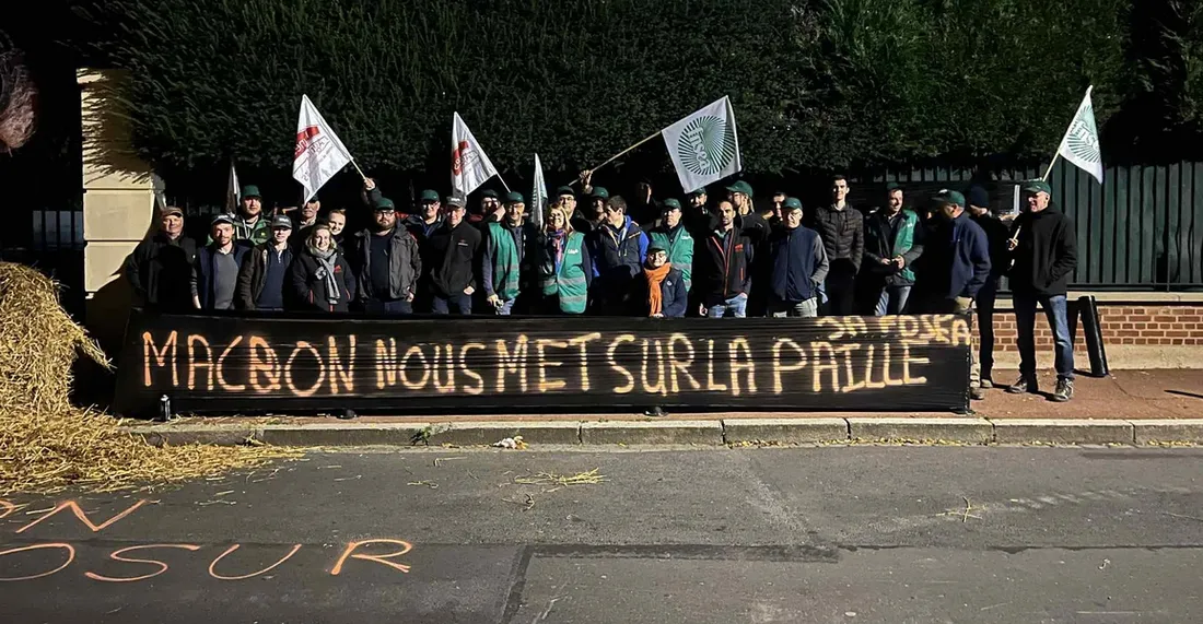 Manifestation contre l'accord avec le Mercosur