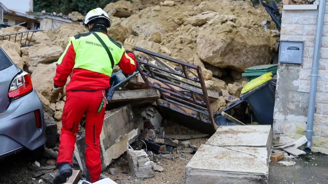 Effondrement à Thiverny