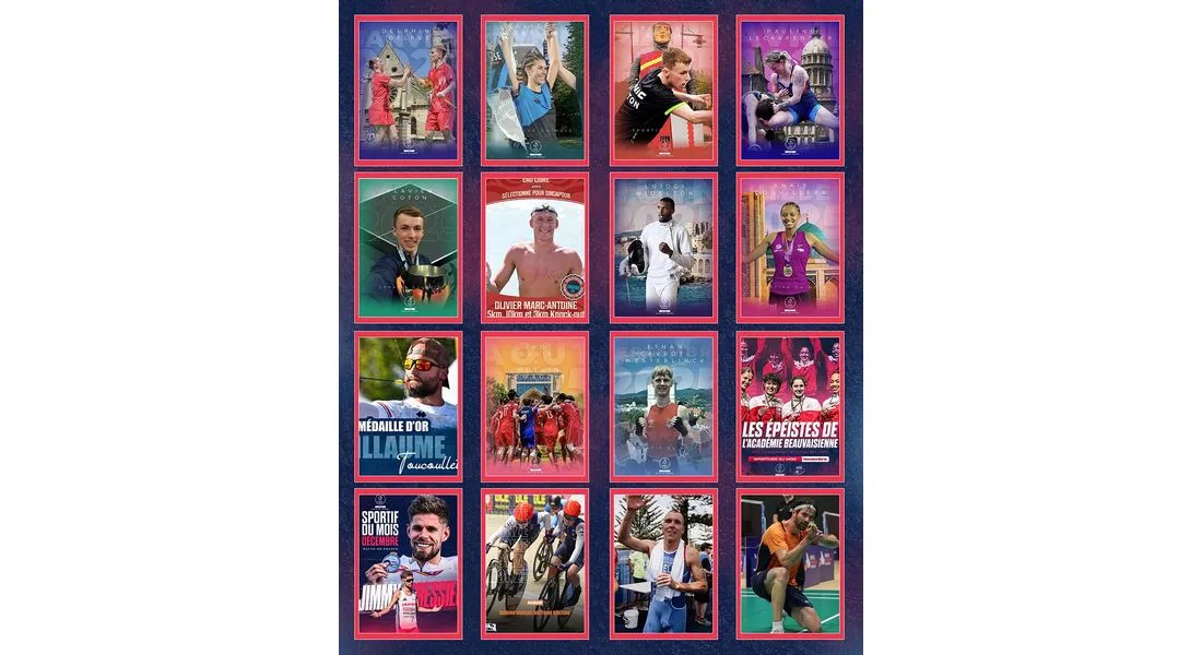 Potentiels sportifs de l'année 2025 dans les Hauts-de-France