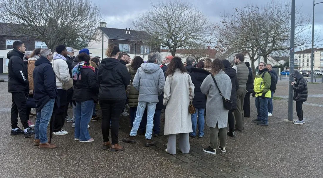 Grève des enseignants au collège Olympe de Gouges de Champcueil