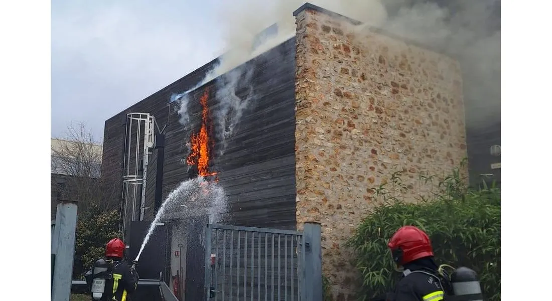 Incendie à l'Espace Mermoz