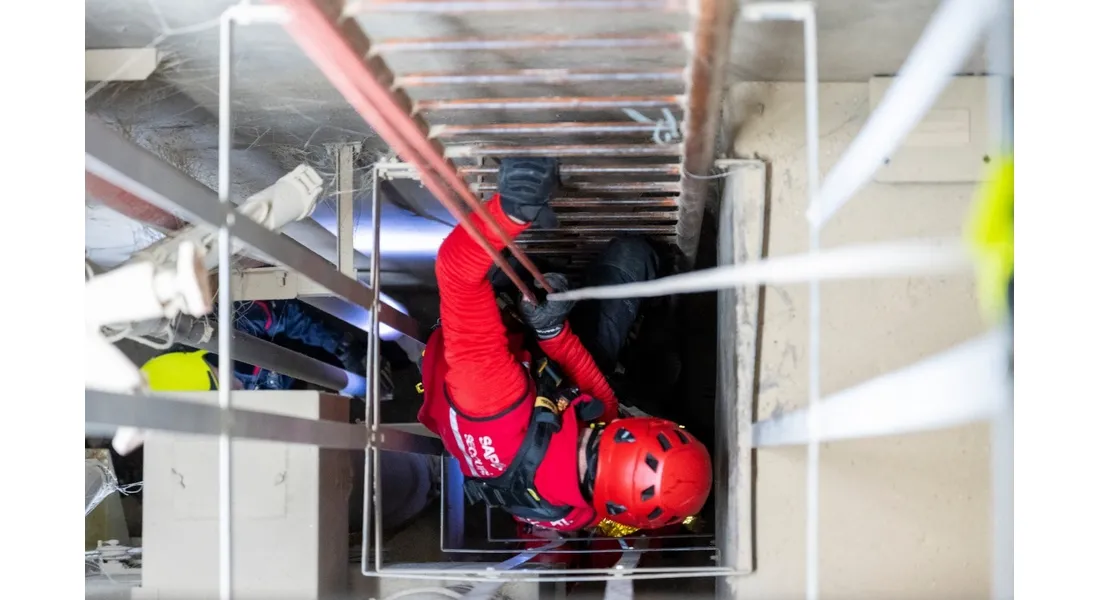 Intervention dans un silo à La Chapelle-la-Reine