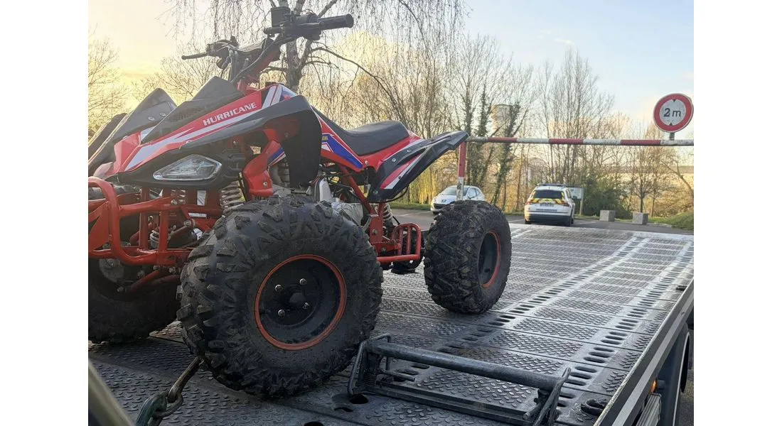 Quad confisqué à Compiègne
