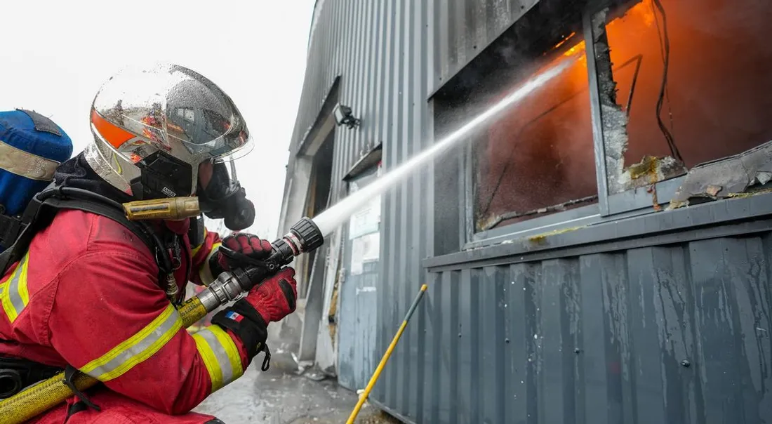 Incendie à Lacroix-Saint-Ouen