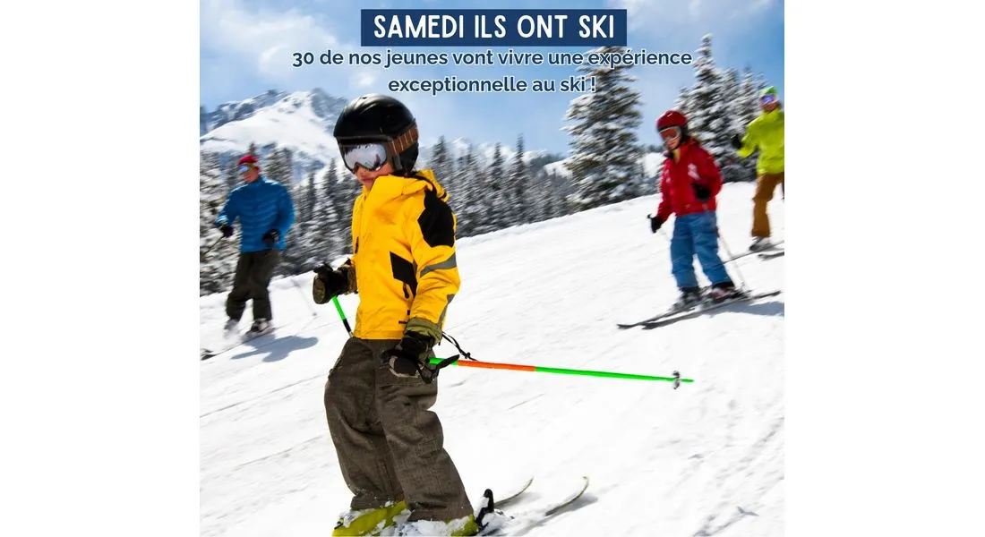 Enfants au ski