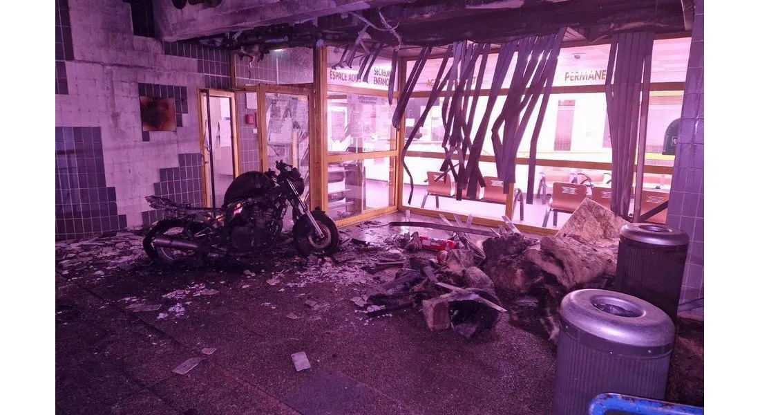 Incendie du Centre André Malraux de la Place Racine