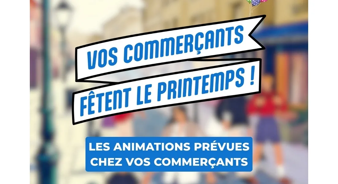 Les commerçants de Poissy fêtent Pâques