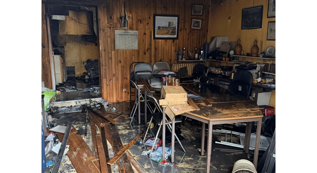 Incendie à Houilles
