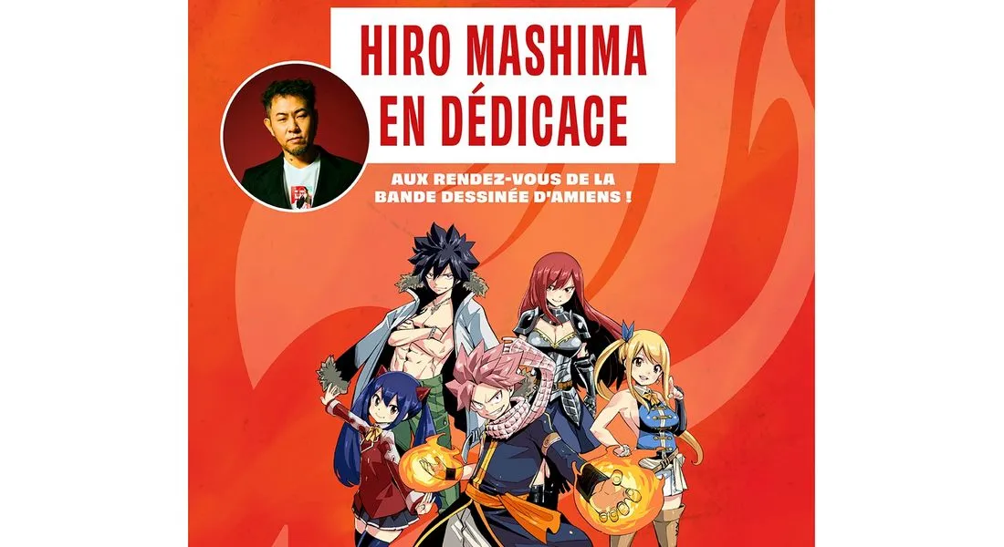 Hiro Mashima en dédicace