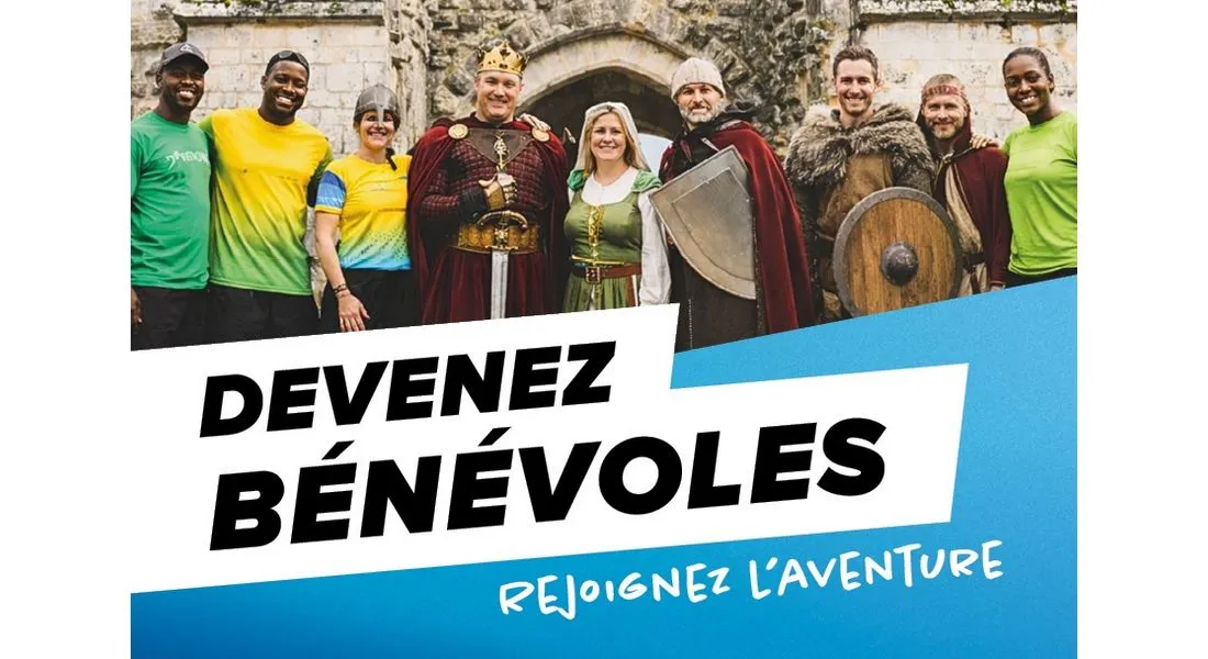 Bénévoles pour le marathon médiéval
