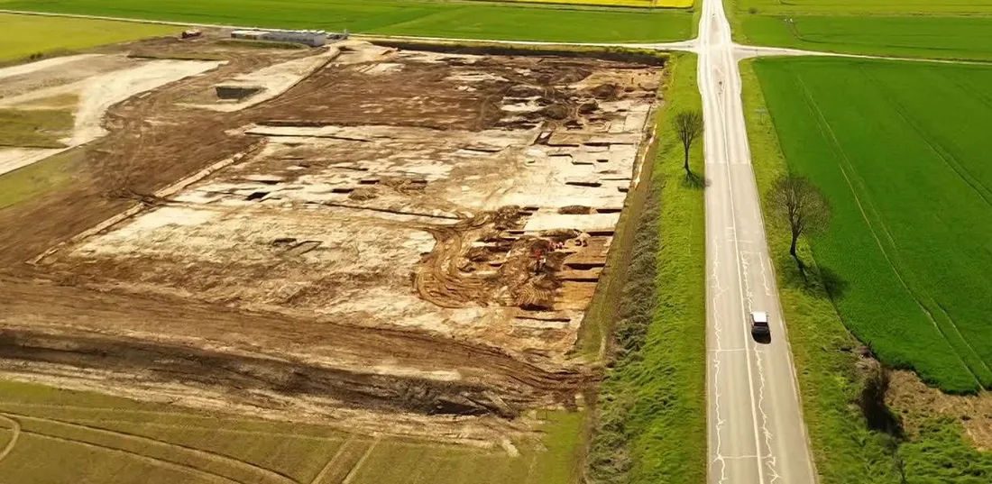 Site archéologique à Noyon