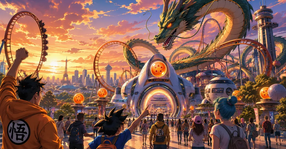 Concept du parc Dragon Ball
