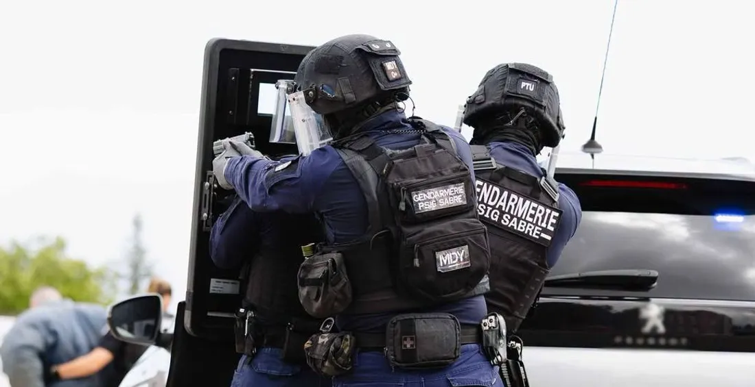 Démonstration d'intervention des gendarmes d'Eure-et-Loir