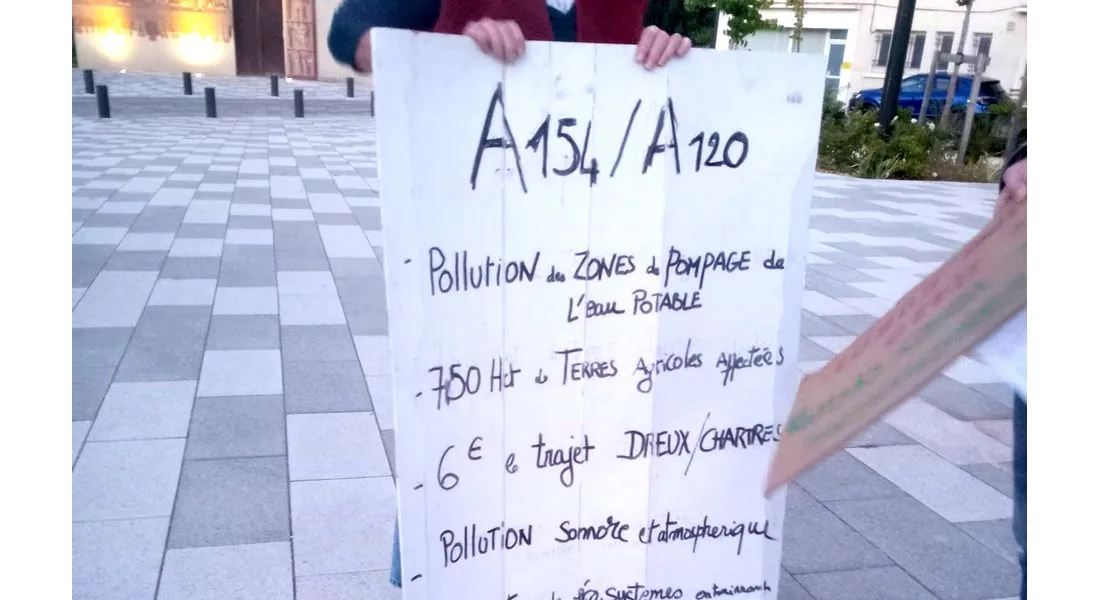 Opposants à l'A154/A120
