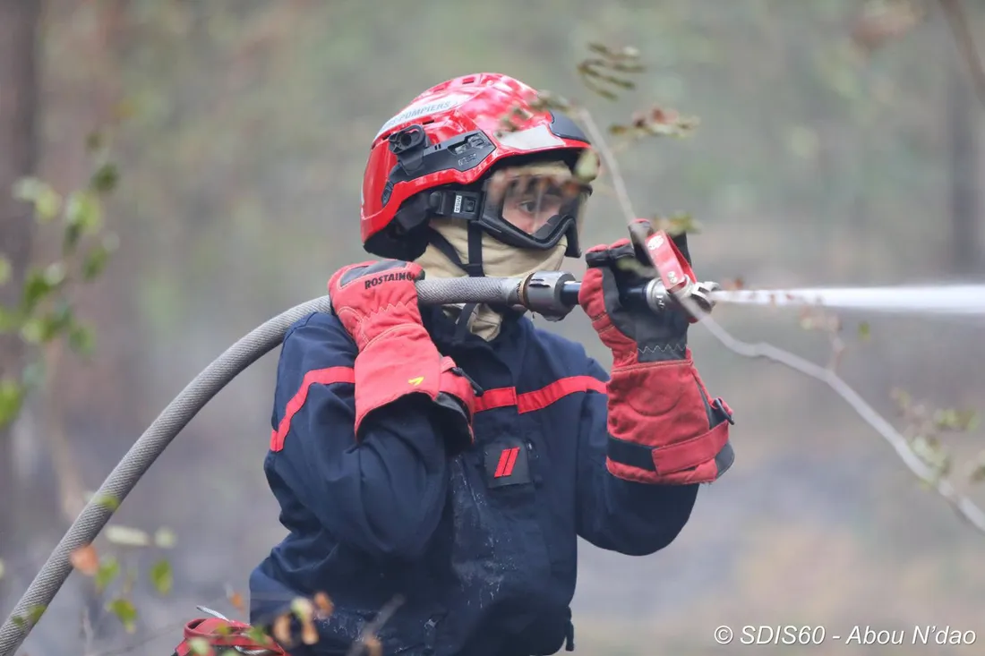 Incendie en forêt d'Ermenonville 