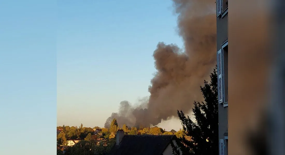 Incendie à Chartres