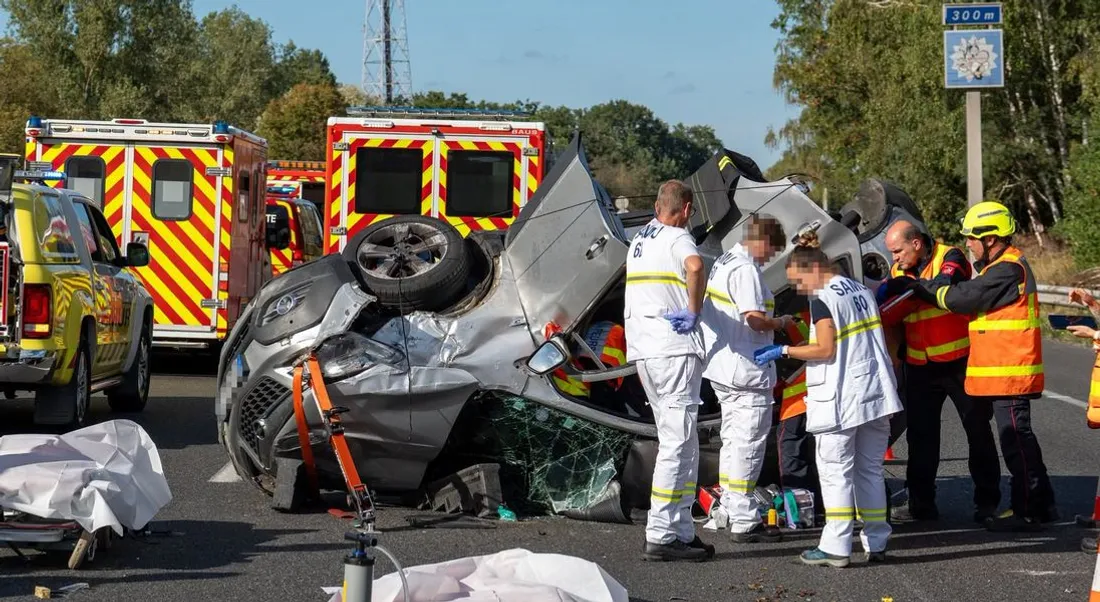 Accident sur l'A1 le 14/09/2026