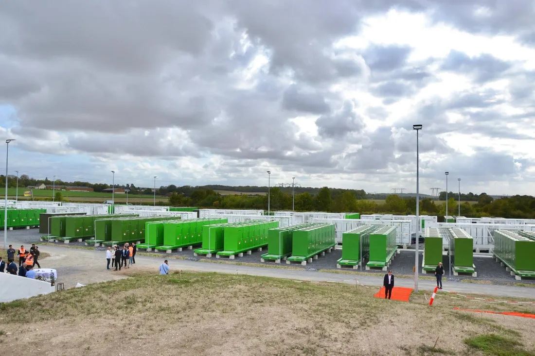 Site de stockage d’électricité par batteries 
