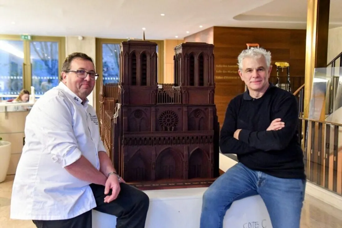 Cathédrale en chocolat